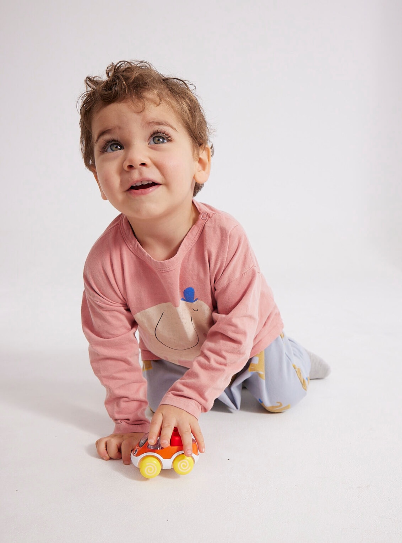 BOBO CHOSES / 23AW / Baby The Elephant long sleeve T-shirt / ロンTee