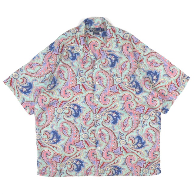 90s Polo Ralph Lauren Shirt RAYON / XL | yowakeup