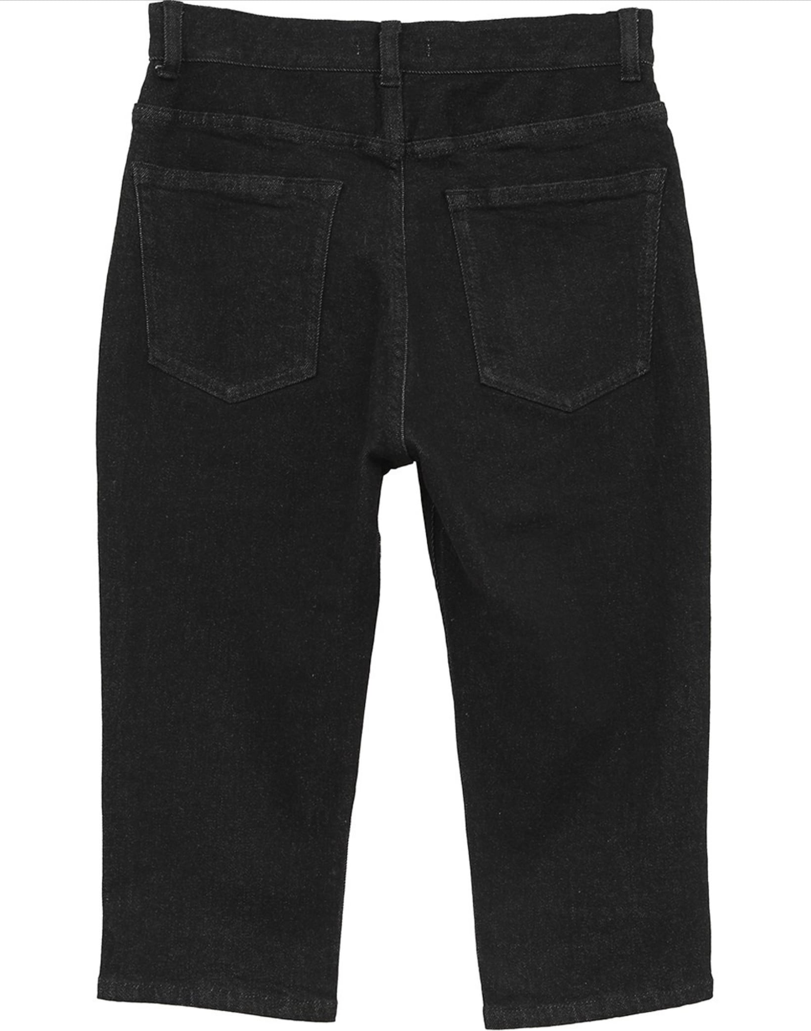 CLANE DENIM CAPRI PANTS | FLICKA ASHIYA