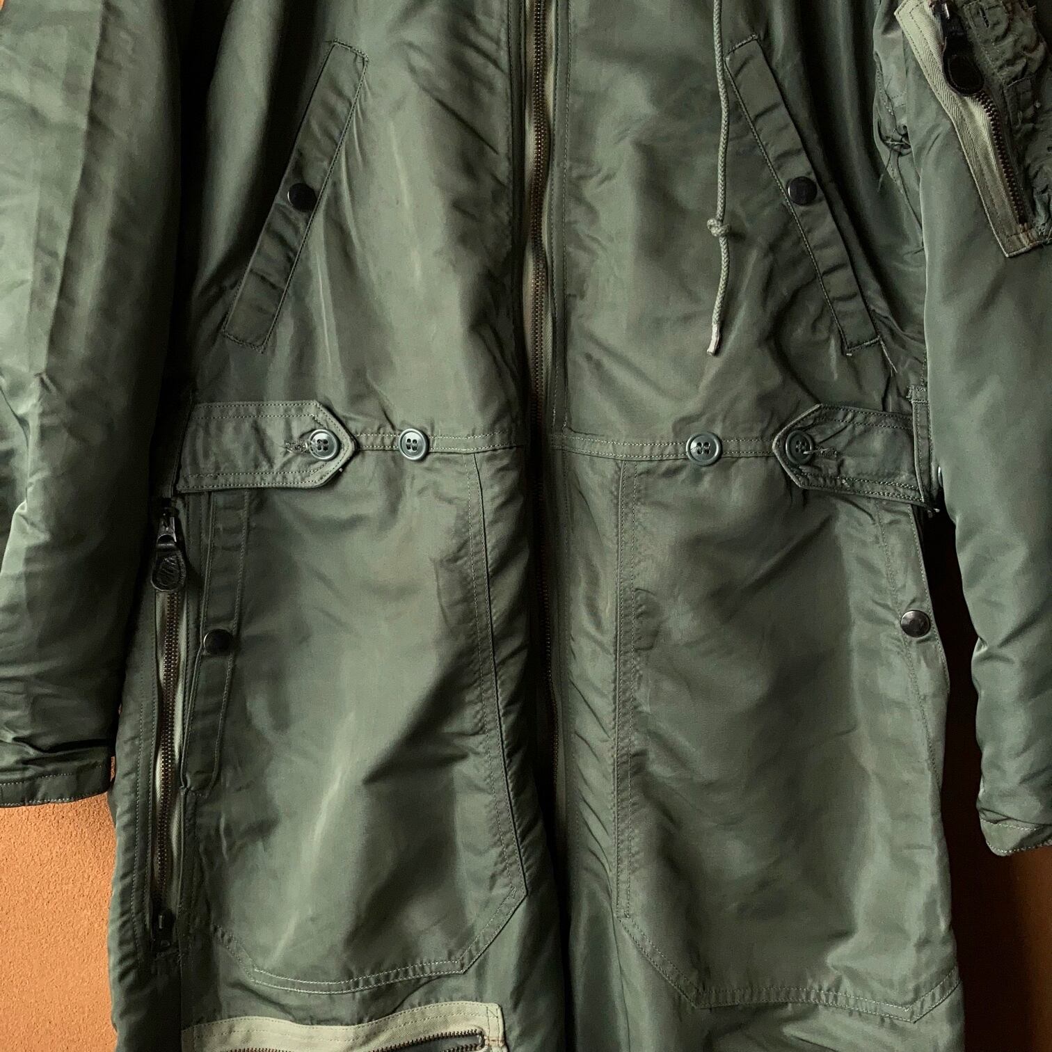 1950's USAF CWU-1/P ジャンプスーツ 黒タグ SIZE MEDIUM 【0128A28】