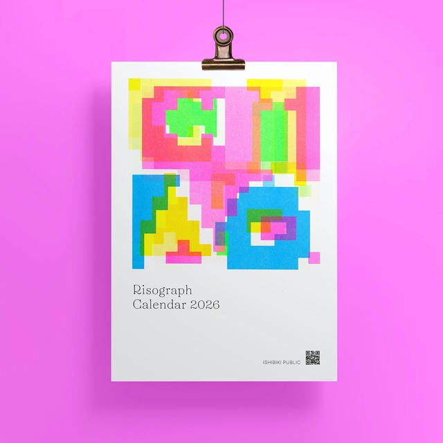 RISOGRAPH オリジナルカレンダー2026