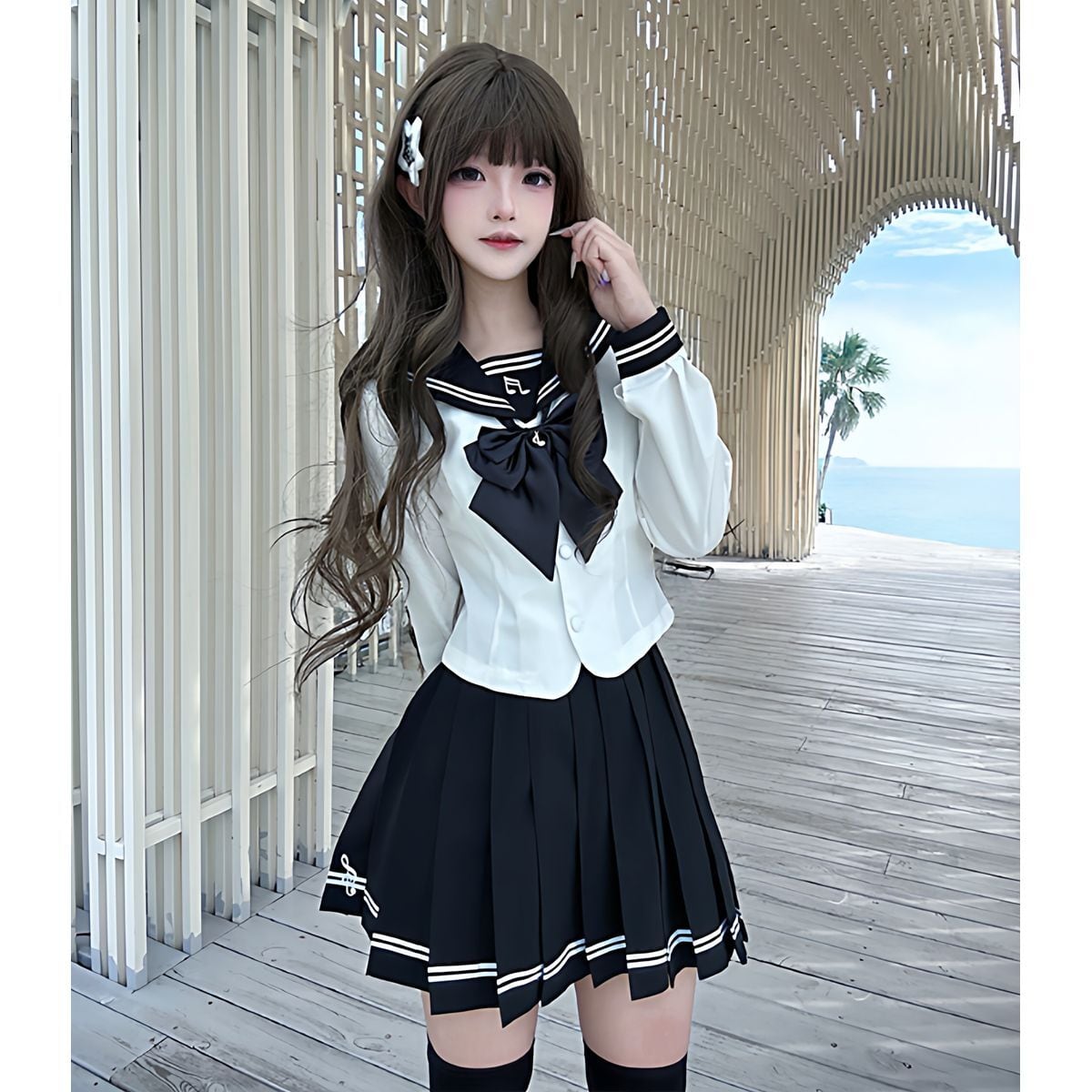 海風のメロディセーラー服セット | Maiden's Rêve