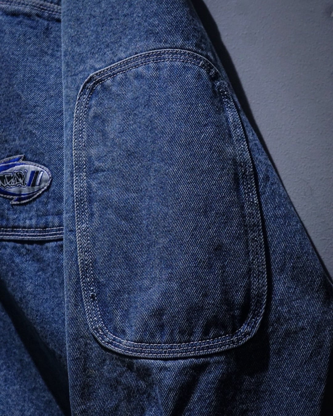 add (C) vintage】“MACGEAR” Good Aging Vintage Zip Up Denim Jacket