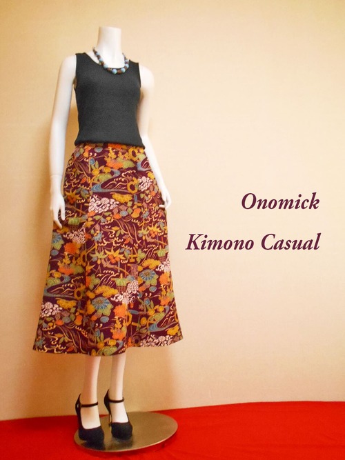 着物スカート Kimono Skirt WS-014/S