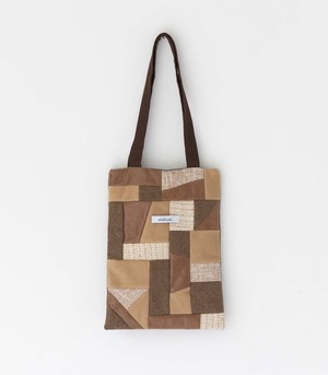 Patchwork TOTE 01 -Brown Tone-