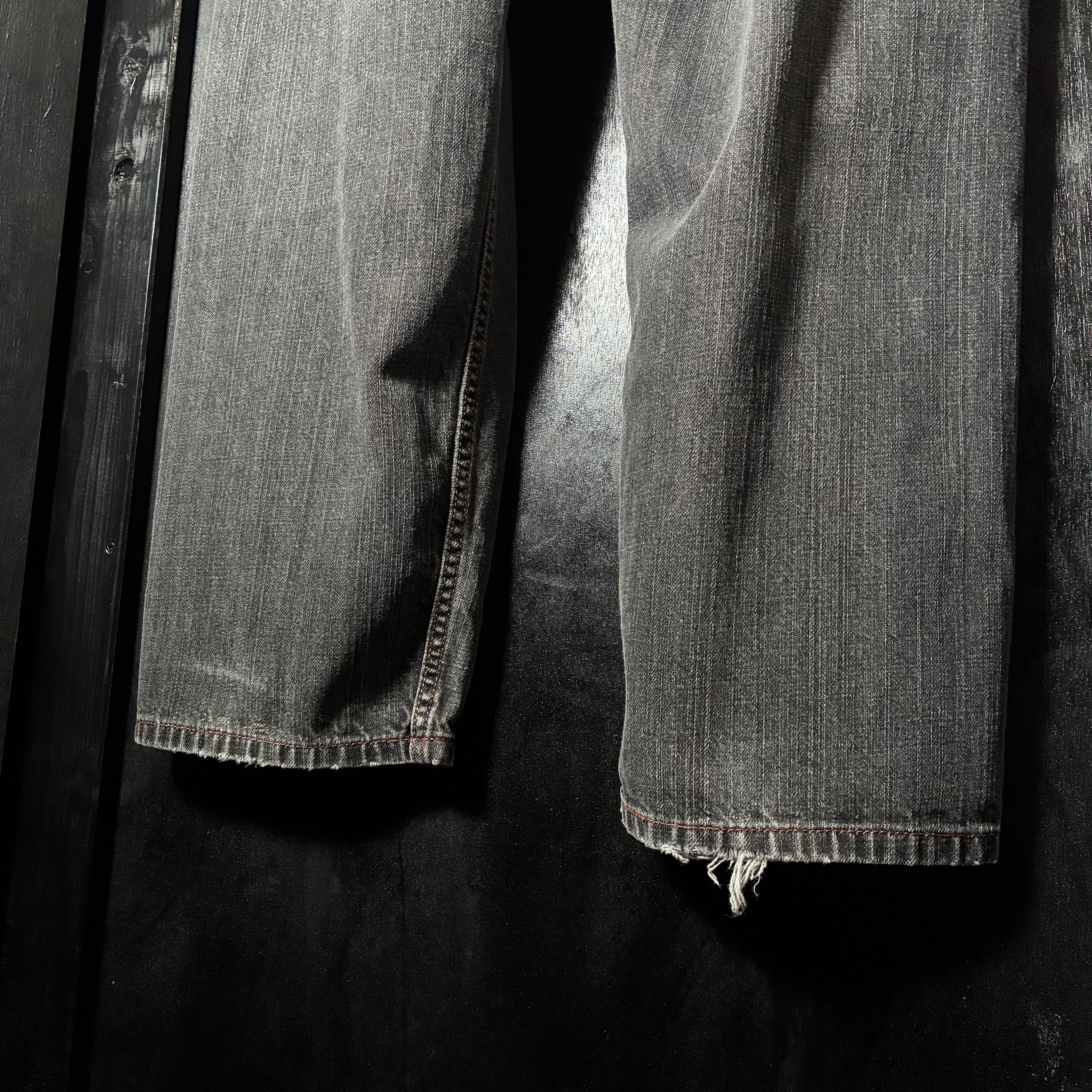 メキシコ製 Levi's Silver Tab Baggy 先染めブラック W33 リーバイス
