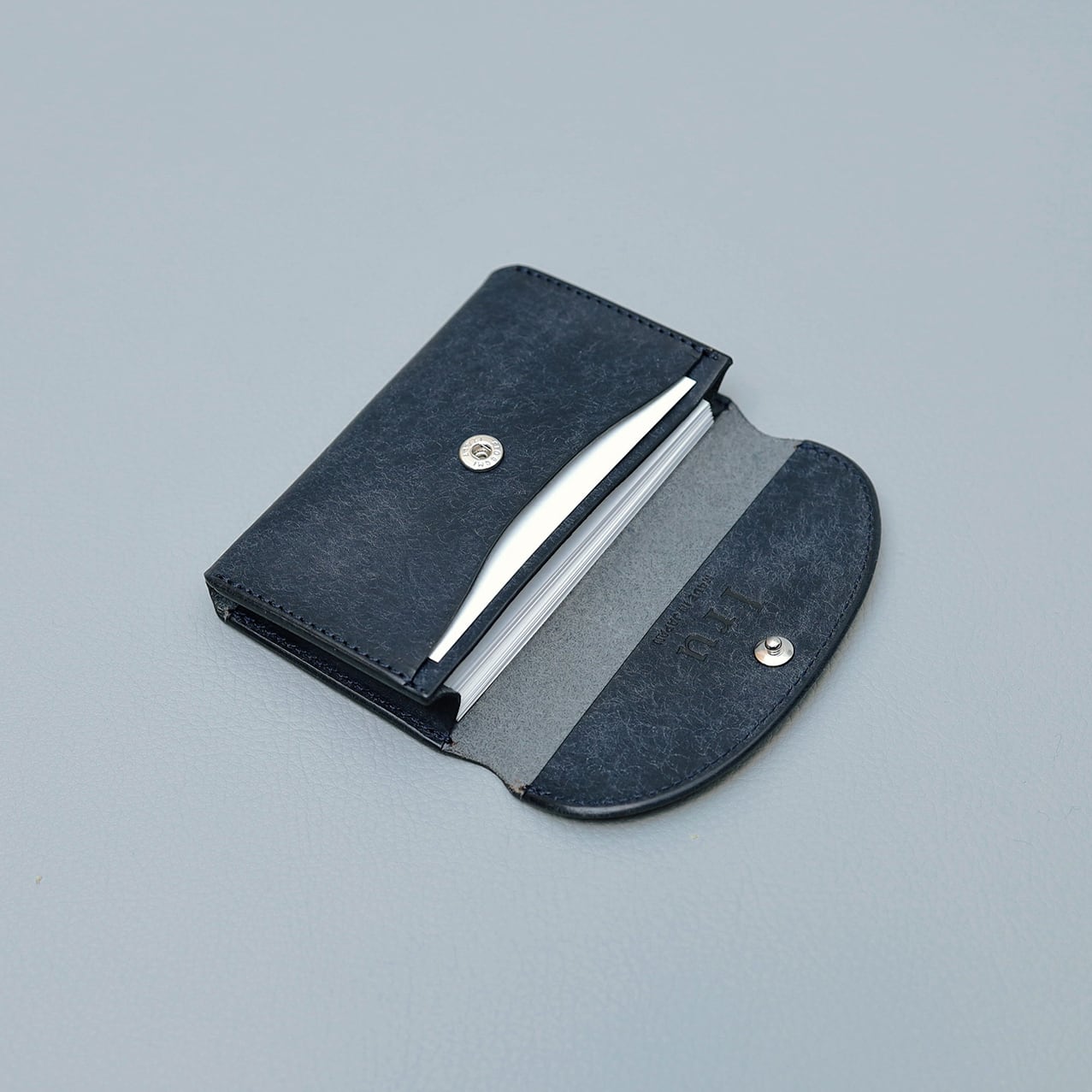 Iru×IKENOHATA GINKAWATEN】PUEBLO LEATHER CARD CASE 【受注生産】【7