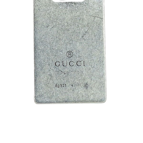 New GUCCI グッチ ネックレス ディアマンテ モチーフ プレート