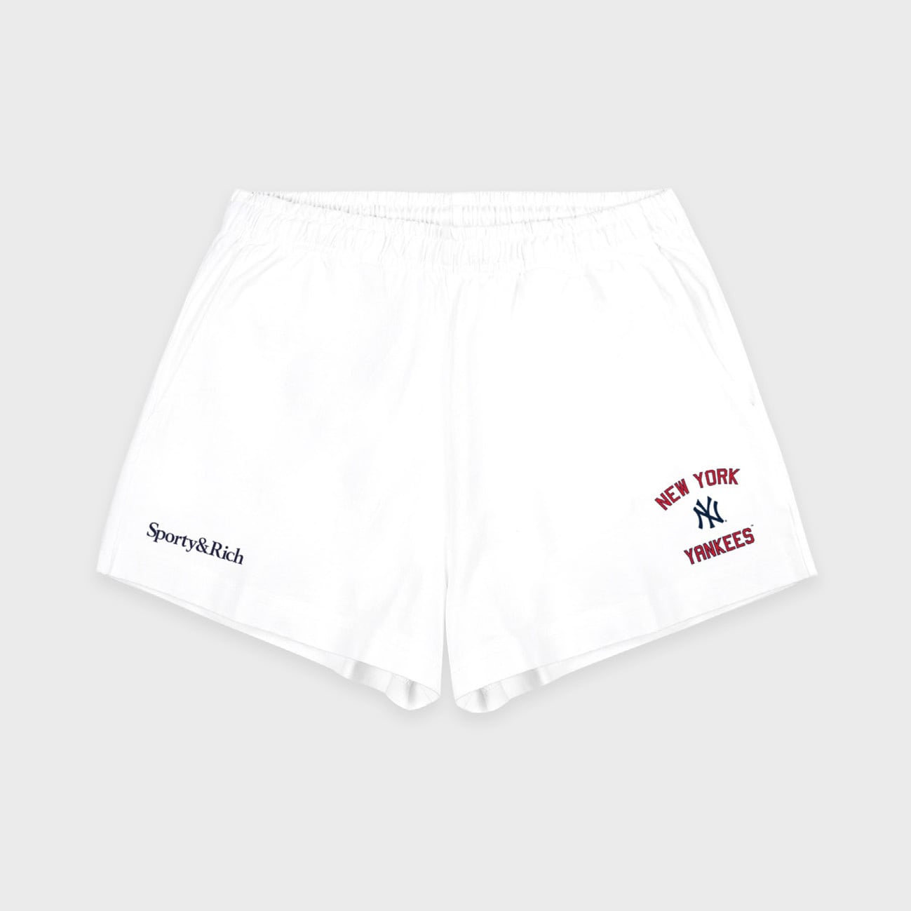 Sporty&Rich Homrun Disco Short WHITE