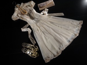 ★13号☆フリルデザインエレガントロングワンピ(OPN6383)