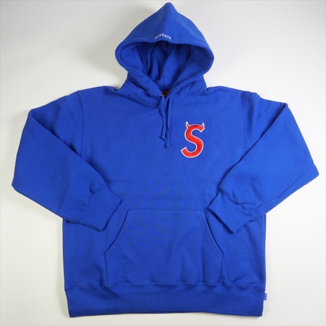 Size【L】 SUPREME シュプリーム 22AW S Logo Hooded Sweatshirt Royal 