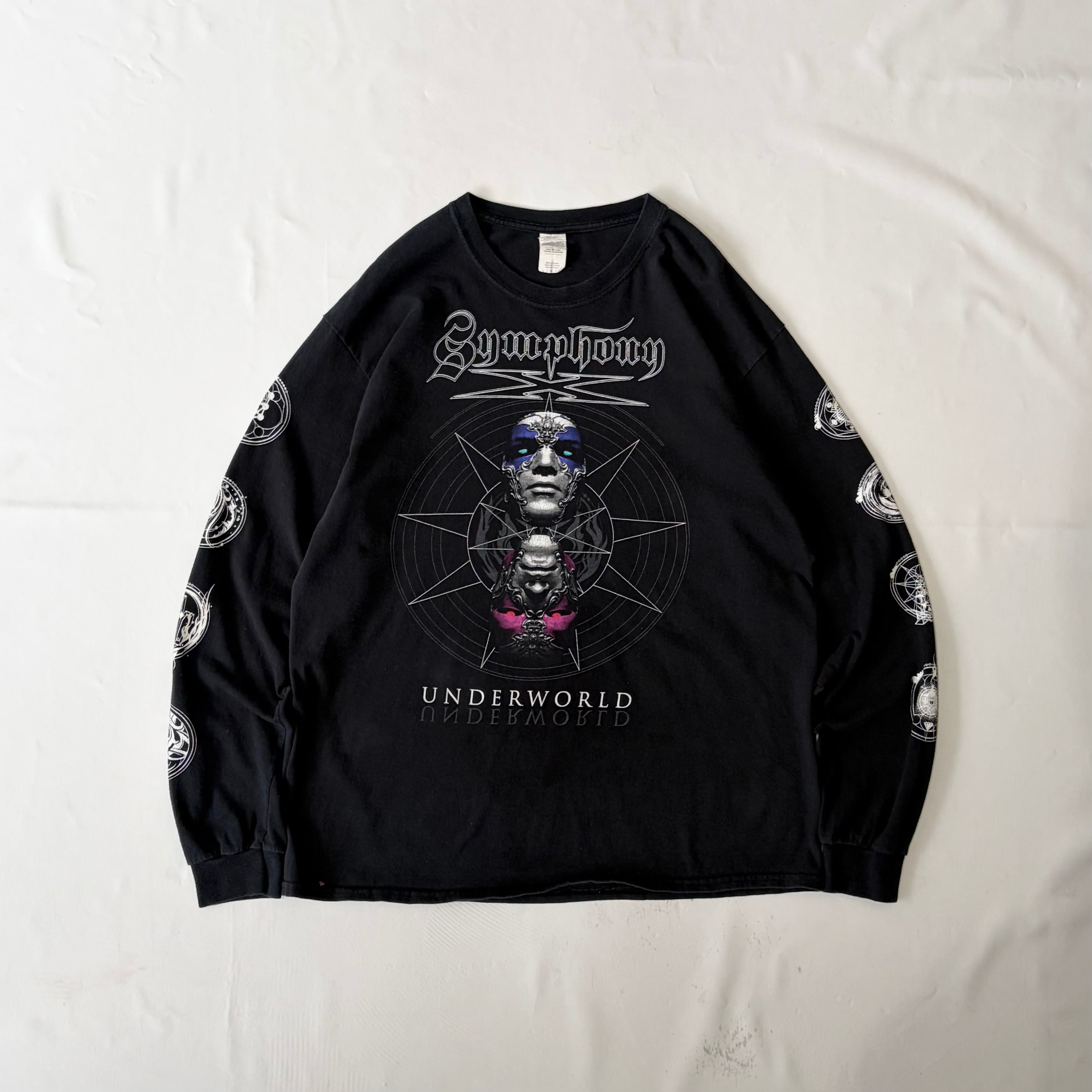 00's CRADLE OF FILTH ロングスリーブTシャツ メンズXL相当 ブラック