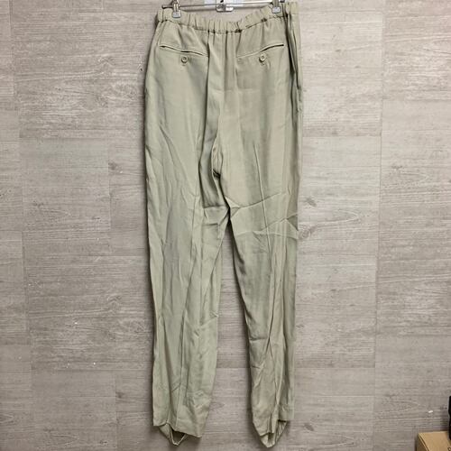 UNUSED アンユーズド Rayon Pants パンツ 1 ベージュ系 【中目黒b12