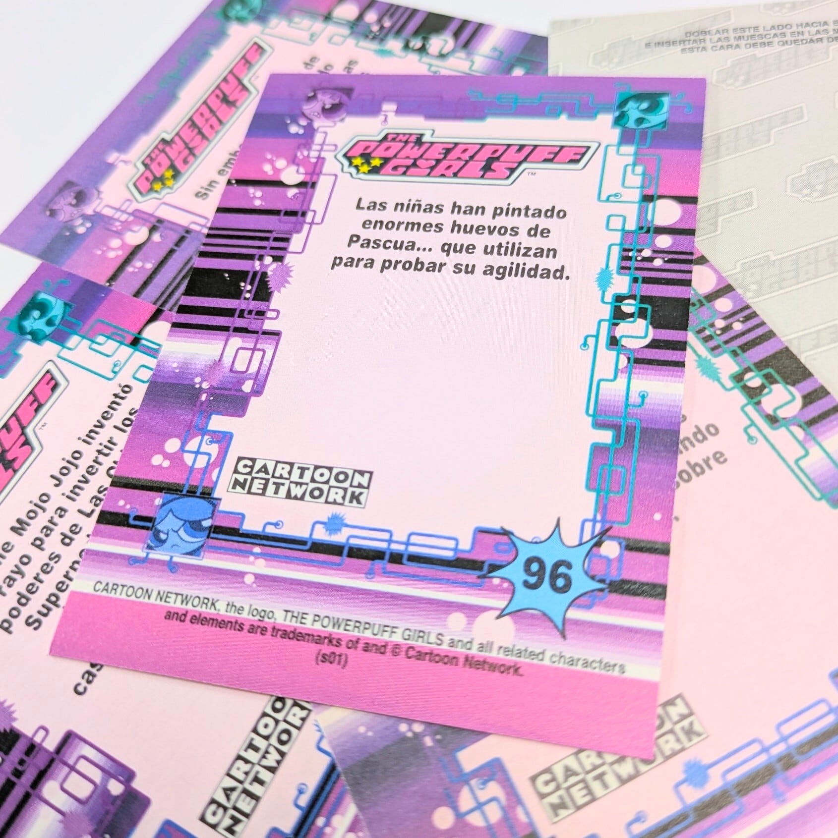 ☆送料無料！☆2004年製 ナバレッテ【 パワーパフガールズ（ The Powerpuff Girls ）】Trading Cards  カートゥーンネットワーク CARTOON NETWORK / VINTAGEトレカ単品 （1パック=5CARDS入）〚アメリカン雑貨 アメトイ〛