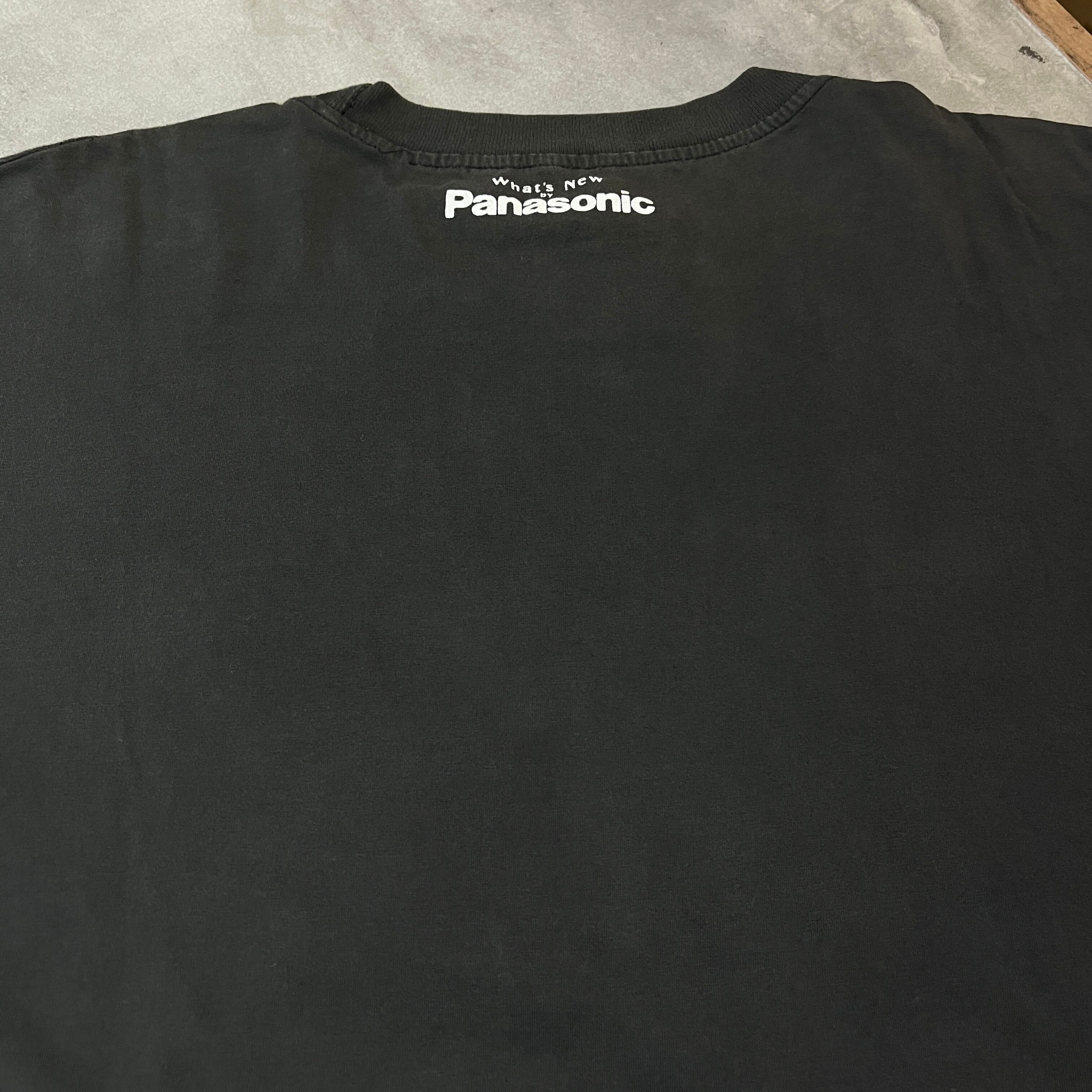 大手企業◎” Panasonic T-shirt(Black)パナソニック 企業系 T 大手企業◎” Panasonic T-shirt(Black)パナソニック 企業系 T
