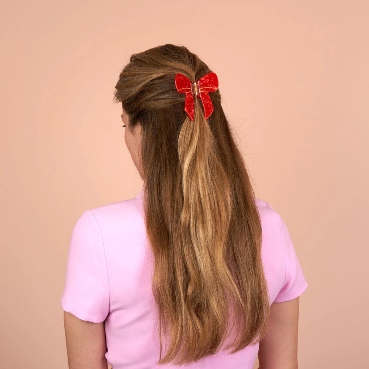 Red Ribbon Hair Claw [Coucou Suzette日本正規販売店] | Spicelic