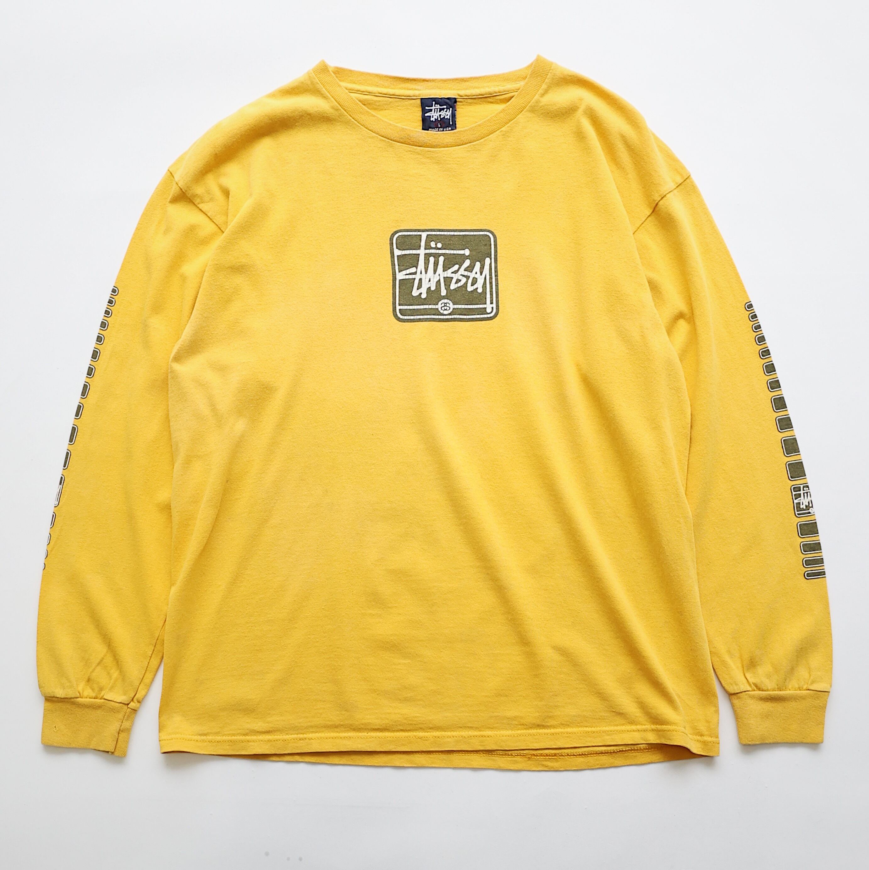 STUSSY SS LINK LOGO L/S TSHIRT