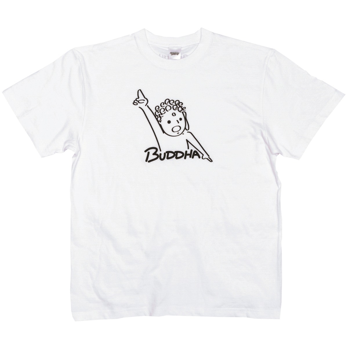 BUDDHA 仏像 Tシャツ (プリント) ホワイト5.6oz | BOSATSU BRAND｜ボサツブランドのオンラインショップ 仏像グッズ