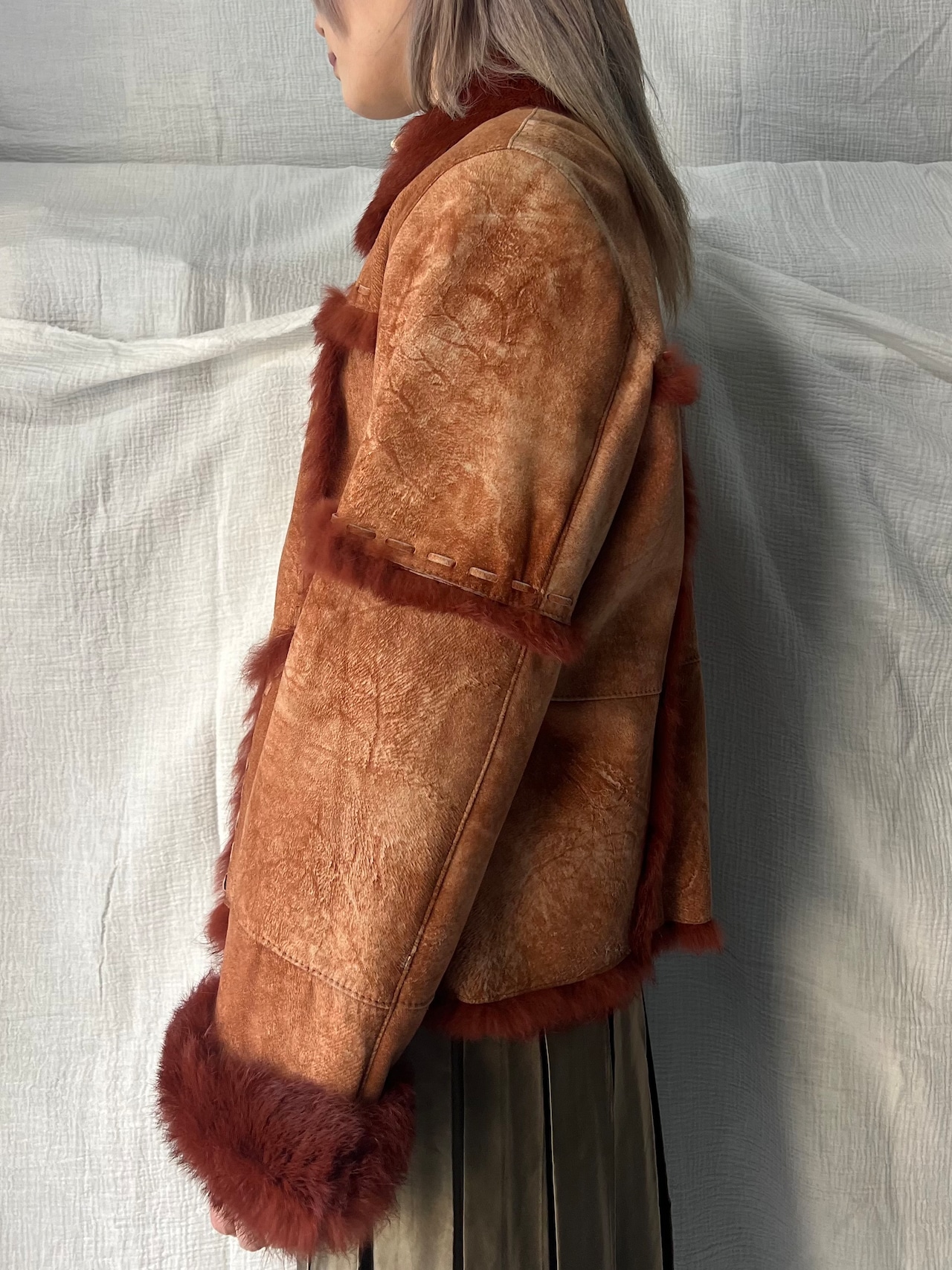 "unknown" Stitch Fur Jacket