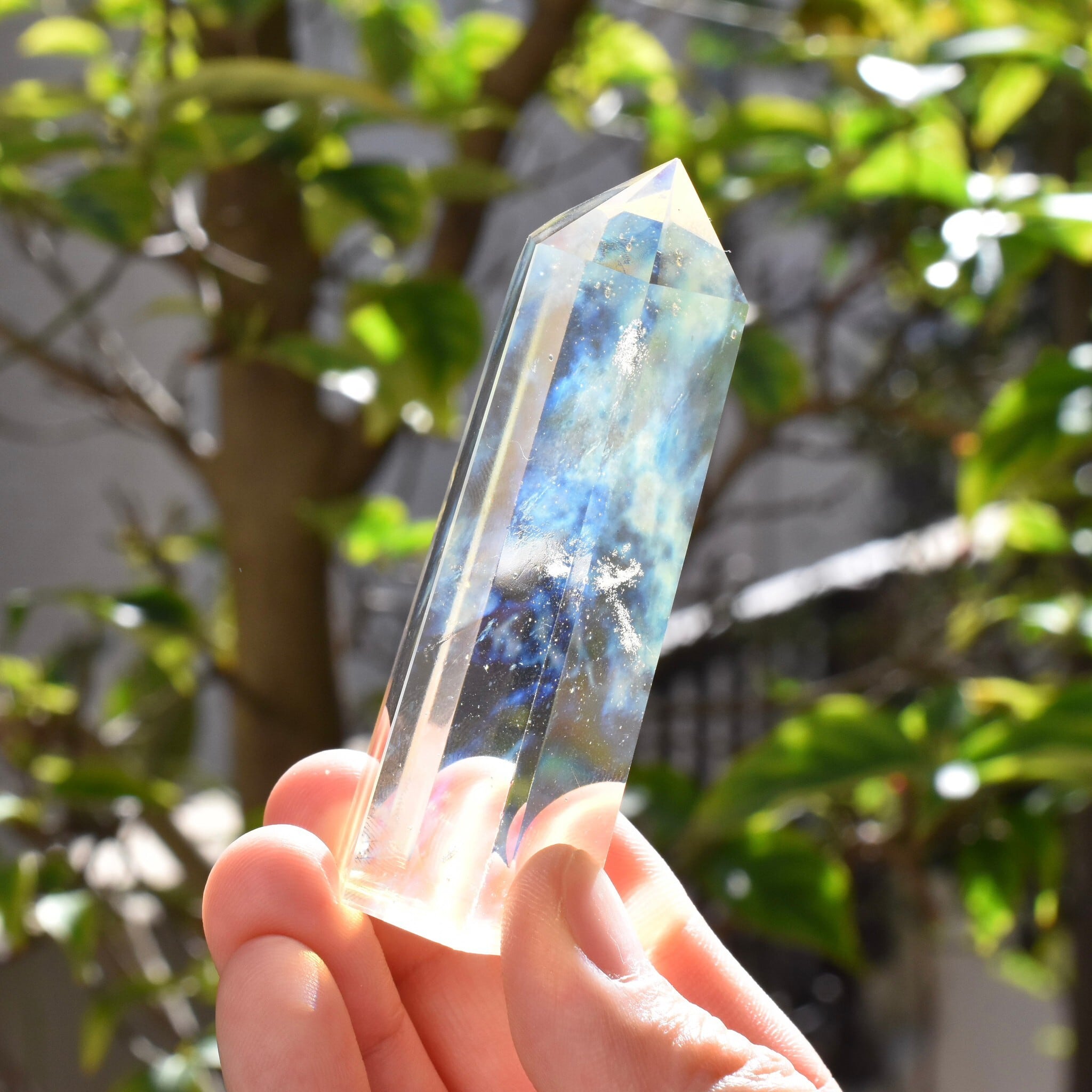 シエラネバダ産 アンダラクリスタル ポイント ゴールデンサンシャイン