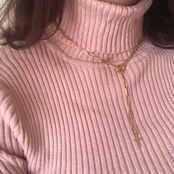 ロザリオ クロス マンテルネックレス