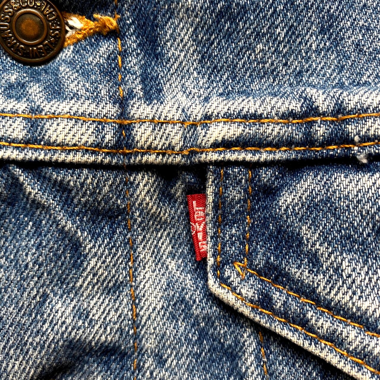 kids】90年代 USA製 Levi's リーバイス デニムジャケット キッズS 7-8 ...