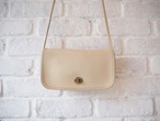 OLD COACH White Petit Shoulder bag / USA