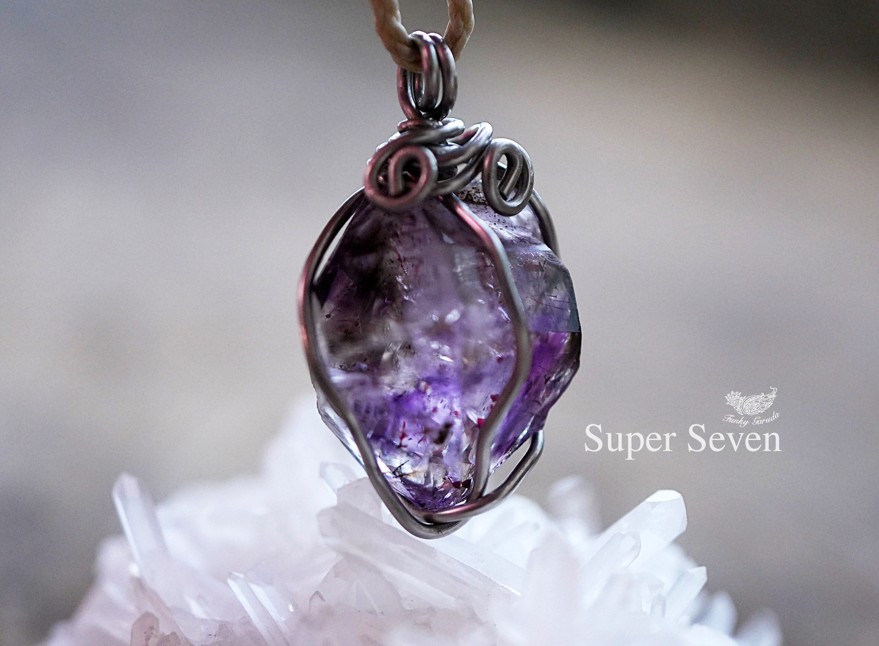 アメジストスーパーセブン★ワイヤーワーク 1676