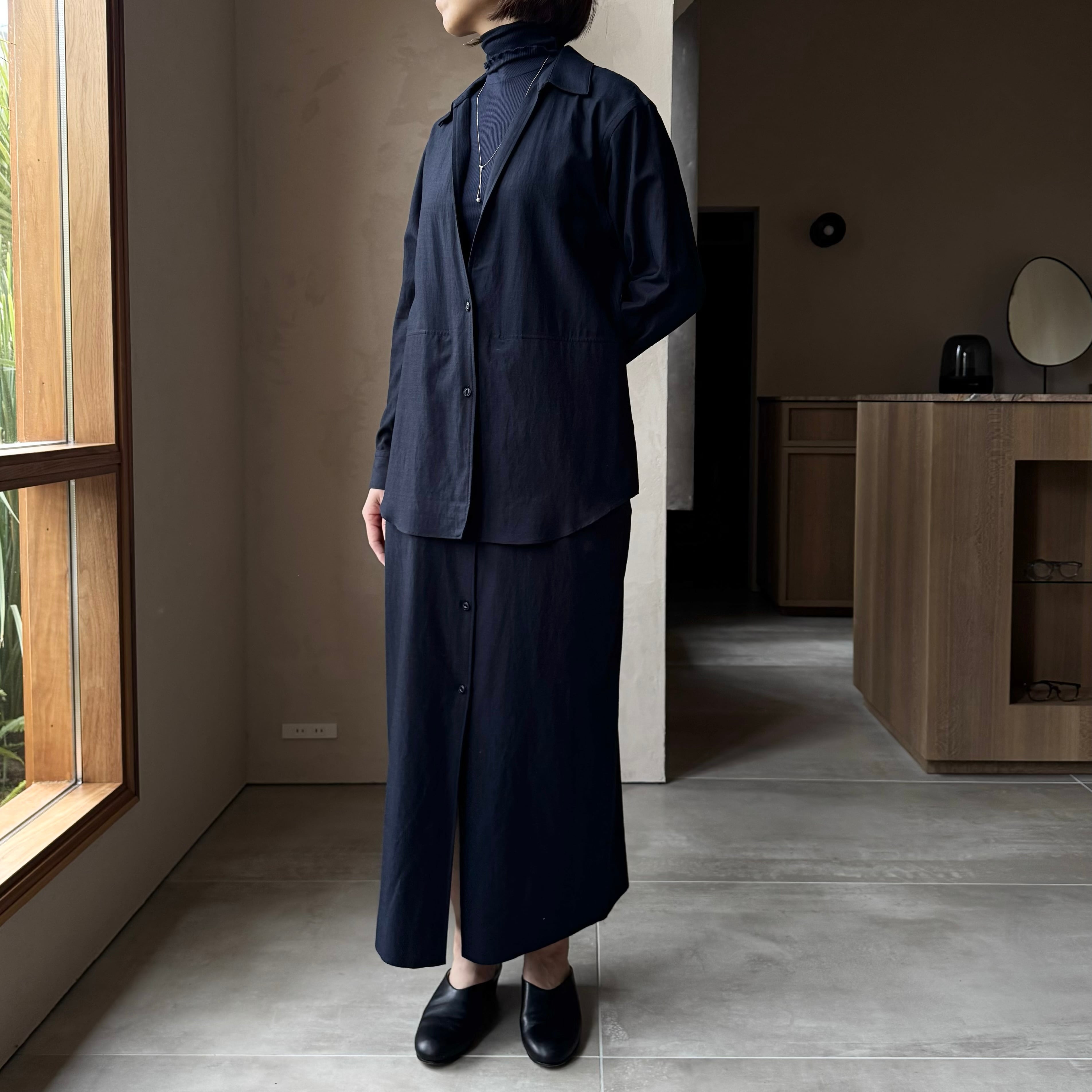 YOKOSAKAMOTO | TWO PIECE SHIRT DRESS