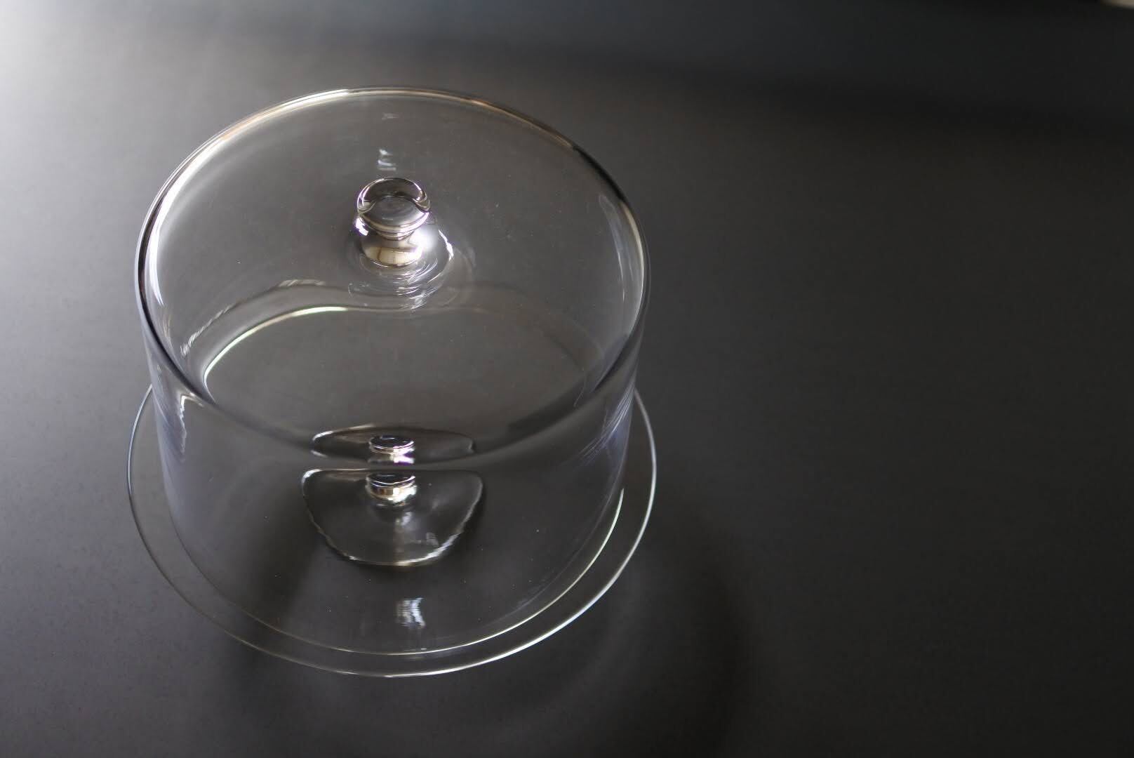 宝扇】A-1816 茶道具/火入 織部/赤見窯/長谷川青峰 作/共箱/美品