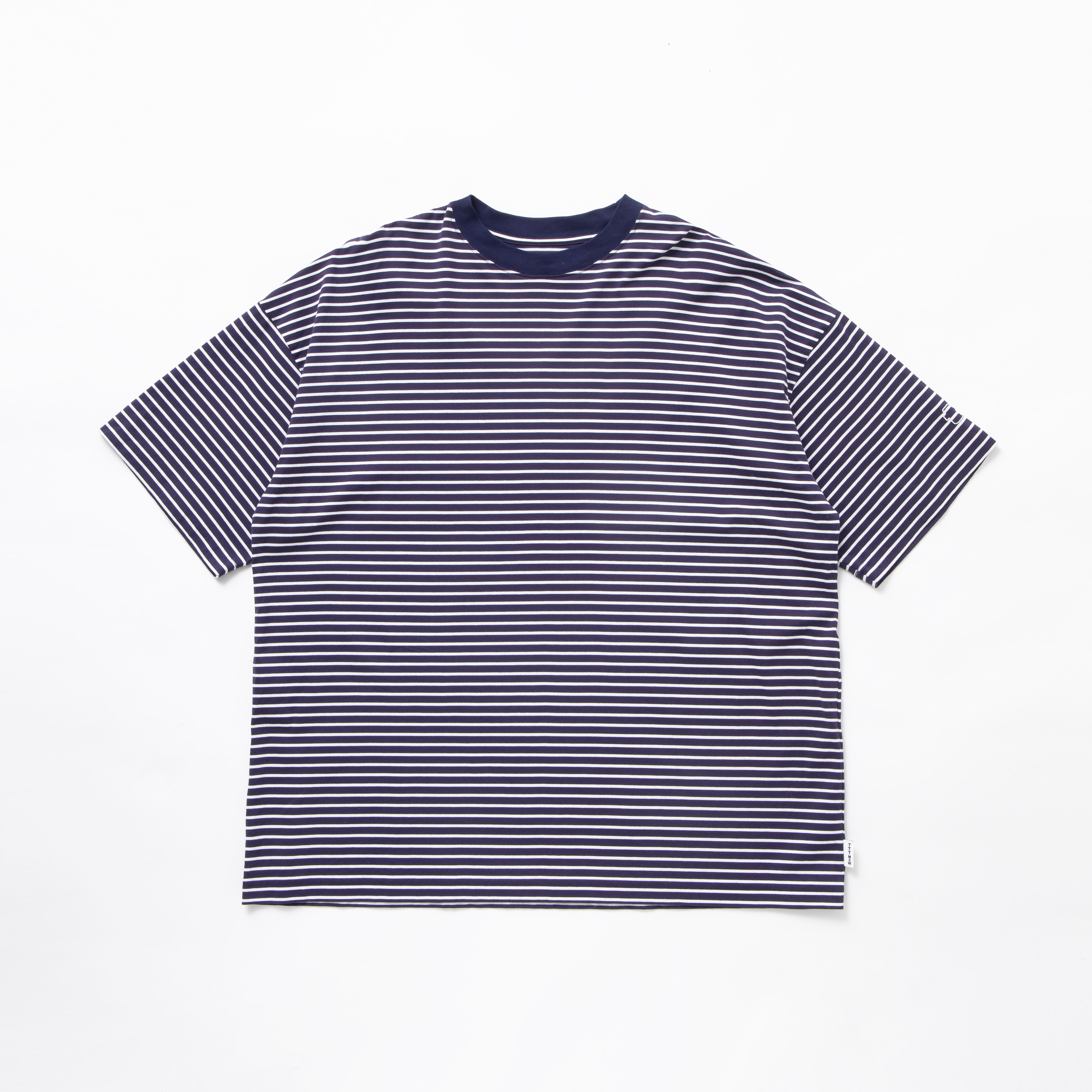 TTTMSW Zipup knit polo shirt (NAVY) サイズL