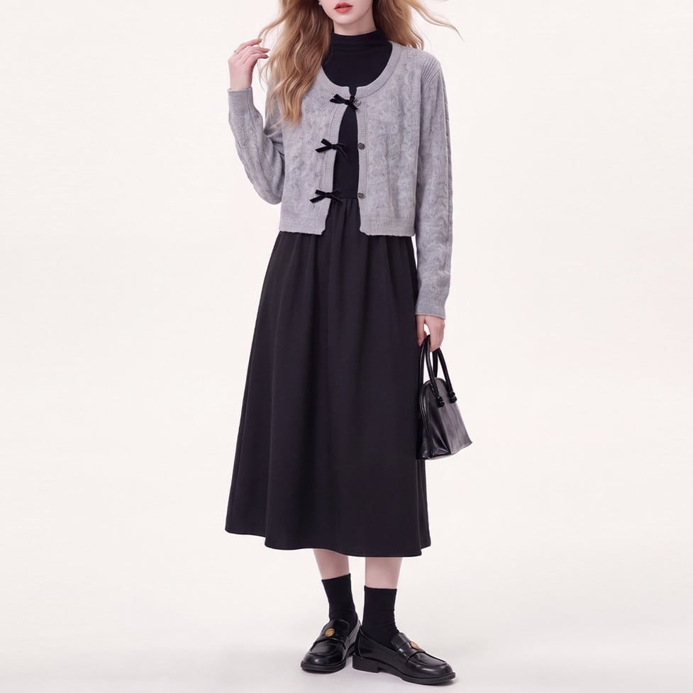ribbon tops onepiece set up / l0922