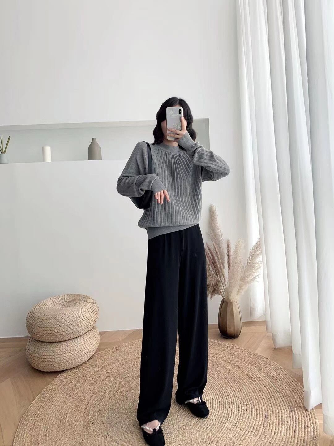 ランダムリブニット