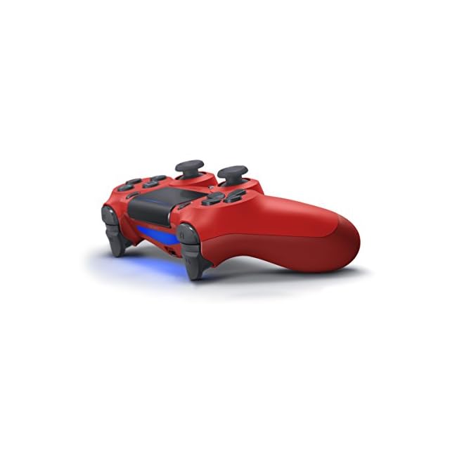 純正品】ワイヤレスコントローラー (DUALSHOCK 4) マグマ・レッド (CUH