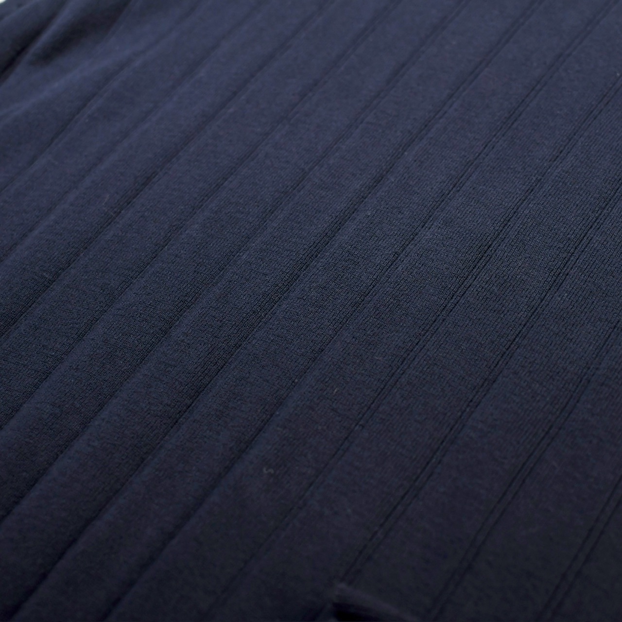 dark navy cotton knit vest