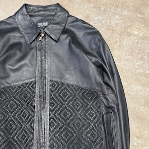 MISSANI F/Z LEATHER JACKET