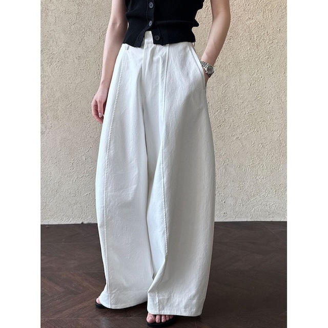 wide curve pants 10830