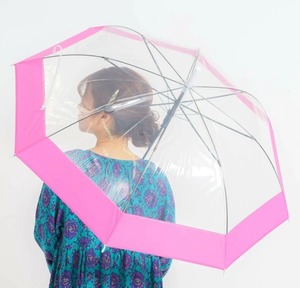 EVA　切り継ぎデザインビニール傘　60cm　傘　雨傘