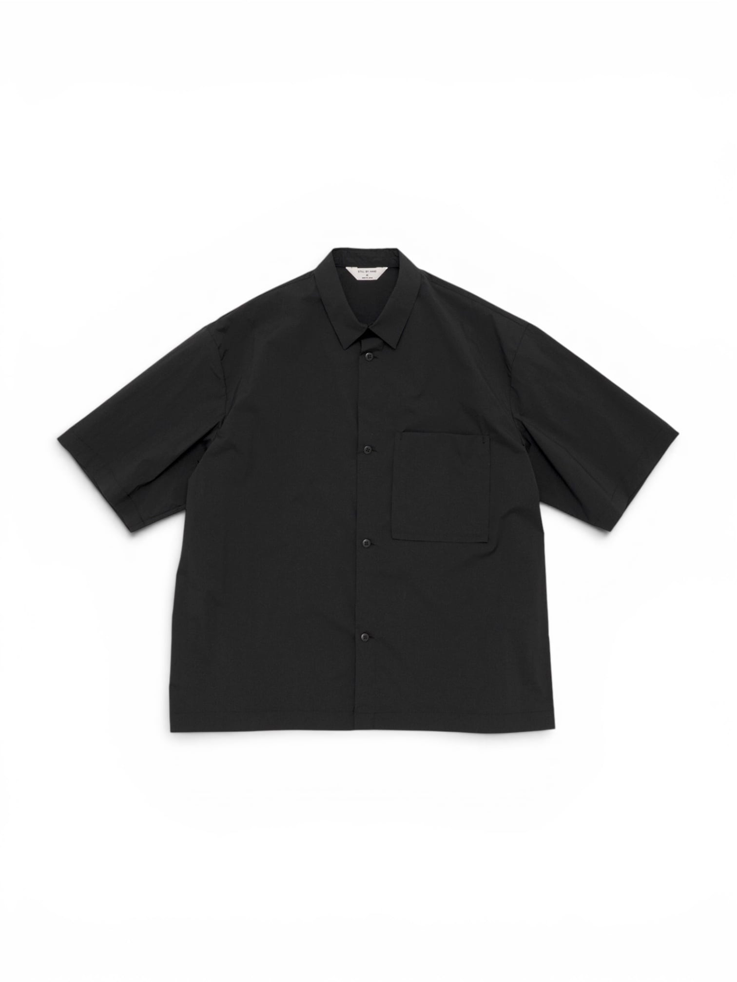 STILL BY HAND -Nylon Short Sleeve Shirts- / SH02262 / スティルバイ