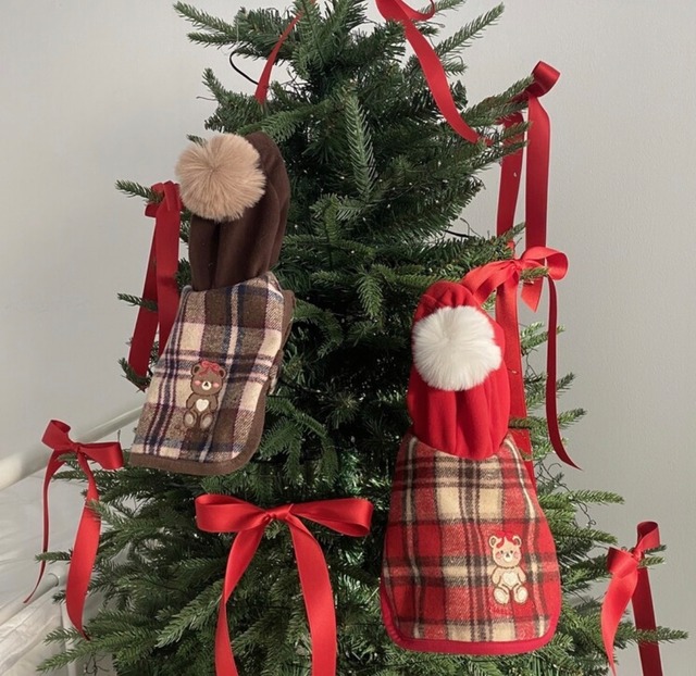 【即納】[cheese n mood] ベロップフォームフォーム（ベアラブポンチョの頭のポンポン)