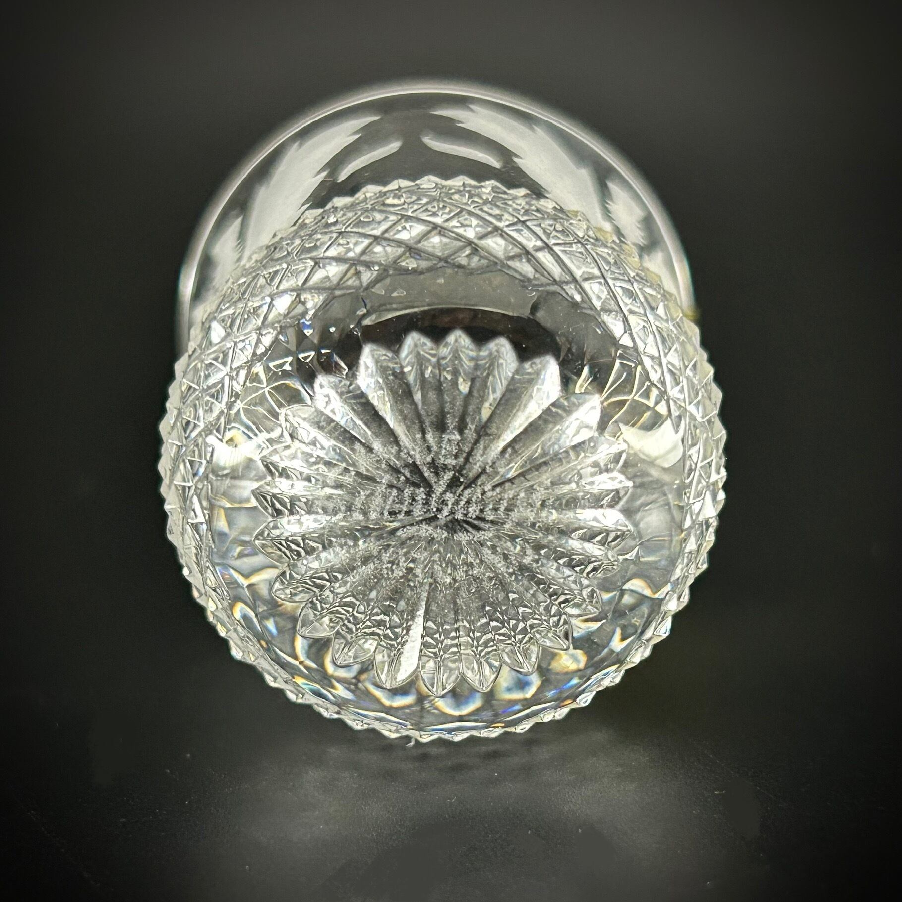 美品】【ラベル付き】エジンバラクリスタル 30ml シスルのショット