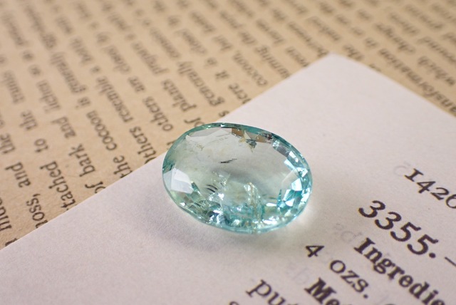 グリーンアクアマリン　6.59ct　[C12-1061]