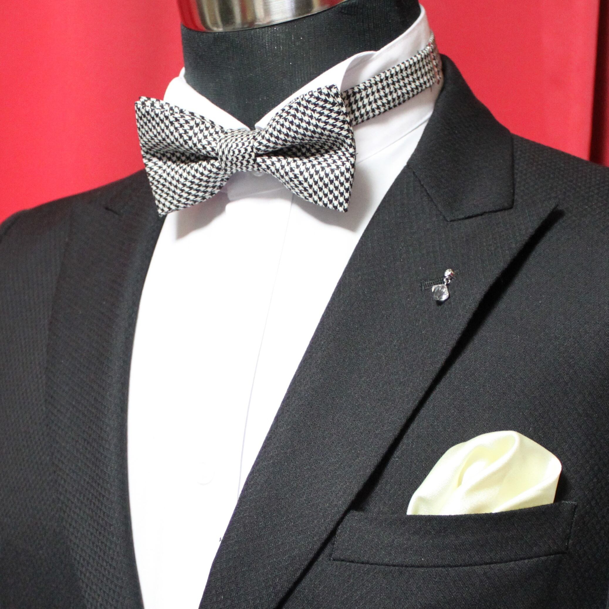 蝶ネクタイ 千鳥格子 | coromon's SHOP