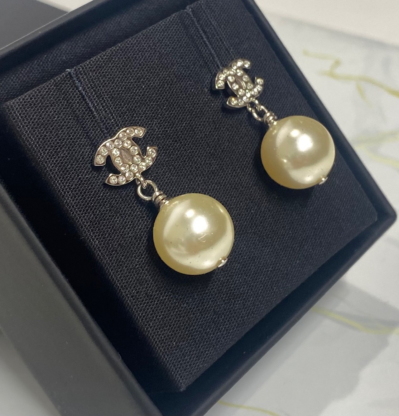 CHANEL シャネル ピアス 36138-Y02005-Z2354