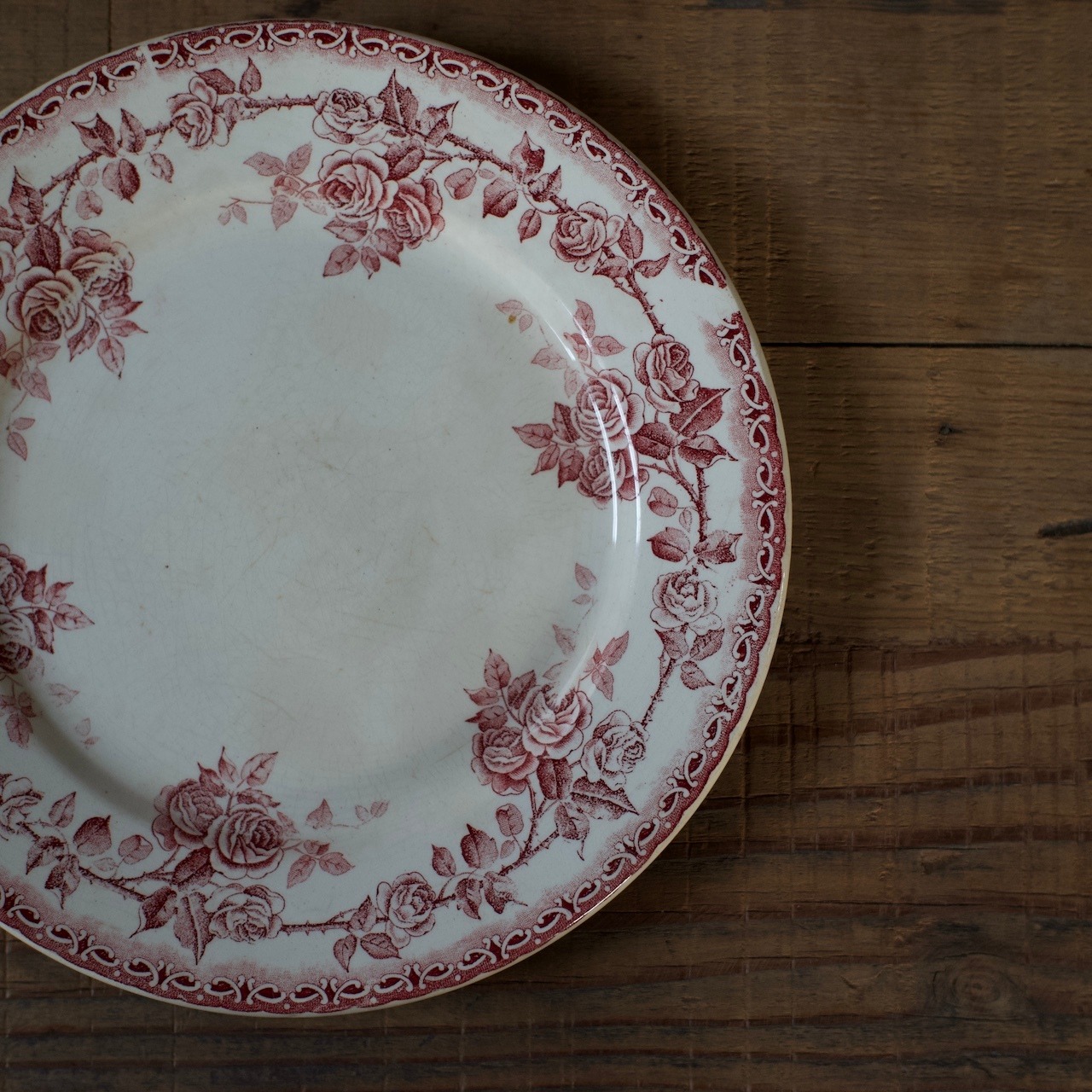 Choisy le Roi HB&Cie Plate / ショワジール ロア プレート〈 フランス食器 / 皿 / フランスアンティーク / アンティークプレート / ブロカント / ヴィンテージ 〉113074