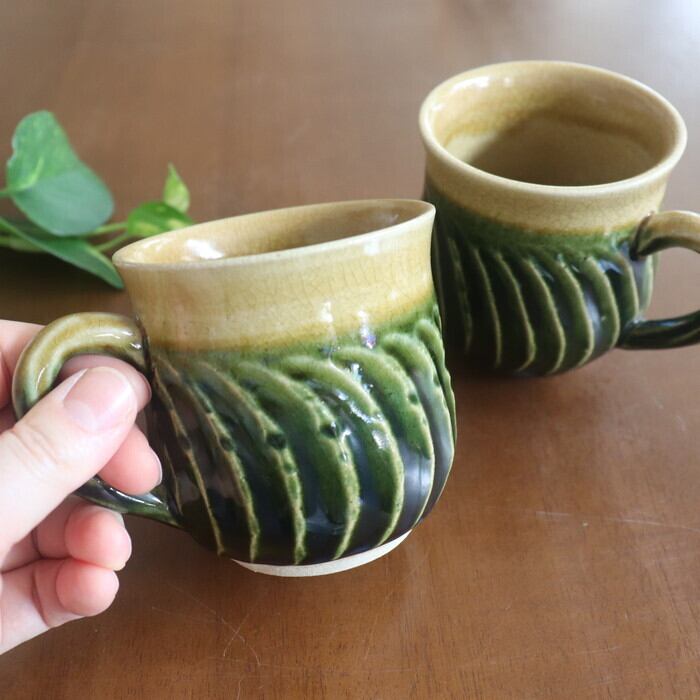 瀬戸赤津焼 拝戸窯稲山 マグカップ SetoAkazu-yaki Mug #459 | 和食器