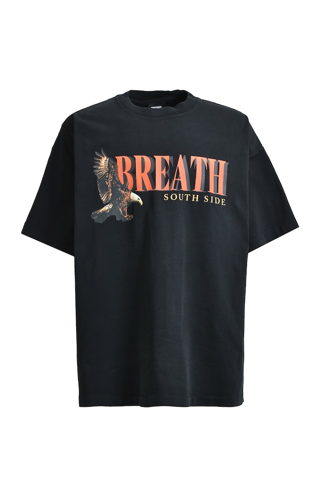【BREATH】MOTOR EAGLE LOGO TEE / BLACK