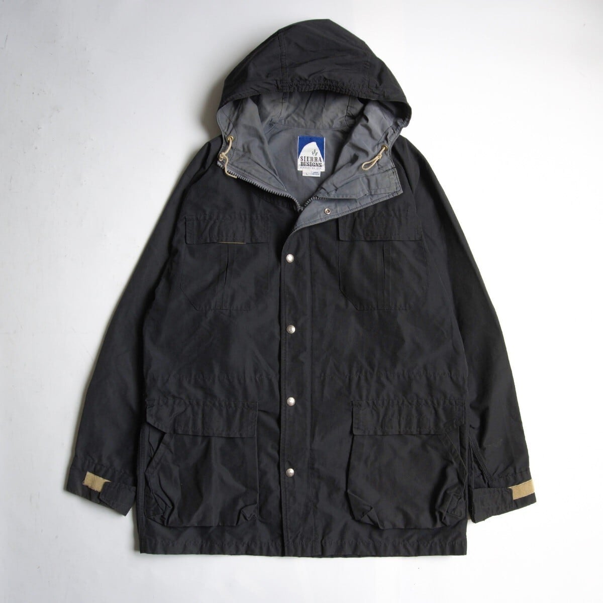 Early 90s “A.P.C.” F-2 sampling military jacket black 90年代
