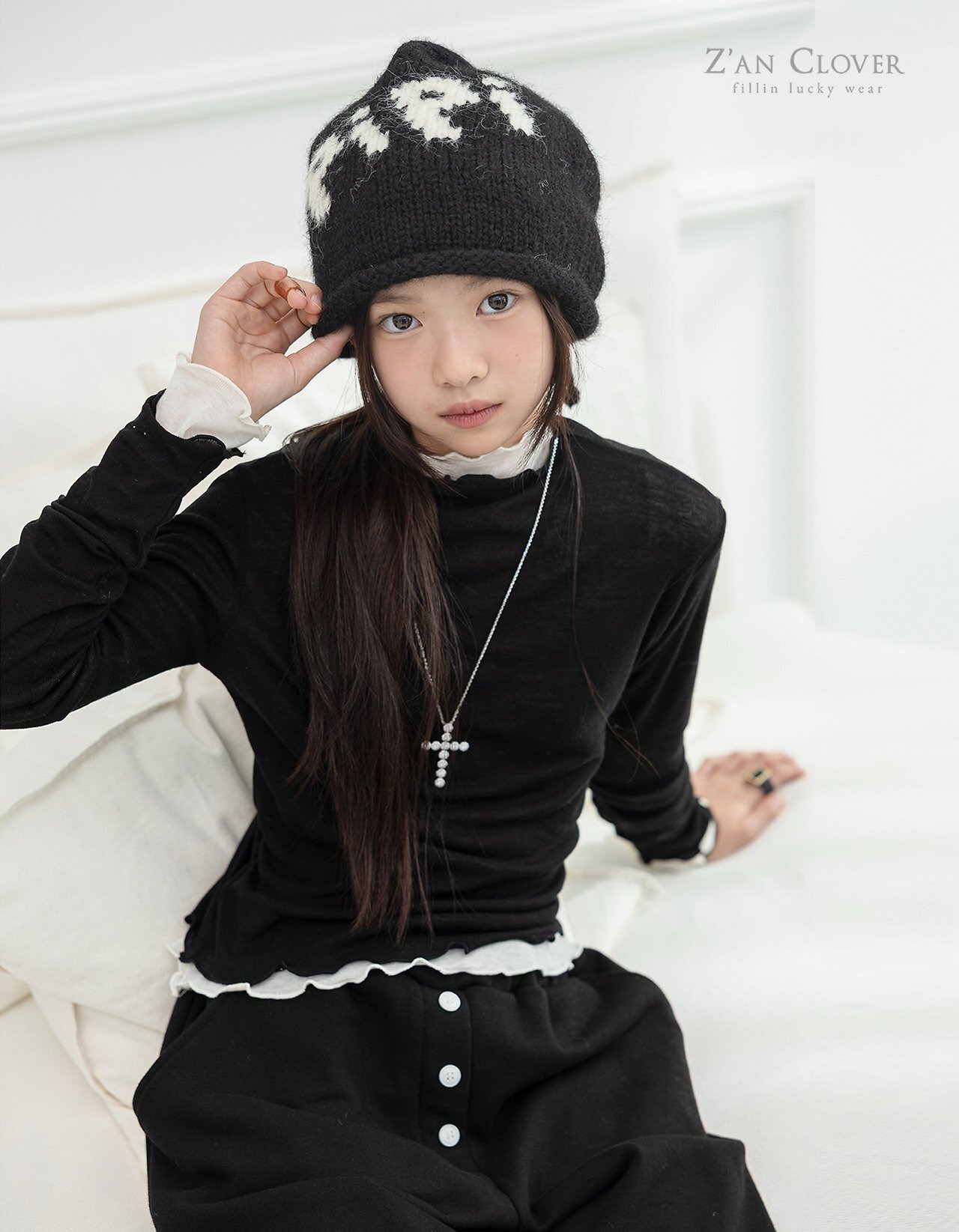 ZAN CLOVER［取寄］wave layered tee 26winter