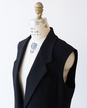 〈Hermès by martin margiela〉Sleeveless vest